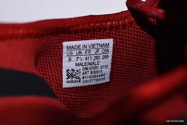 mens red NMD 